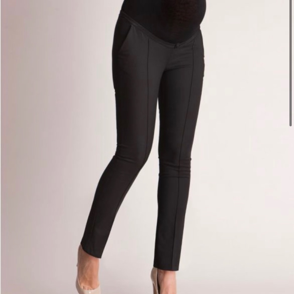 Tailored Black Maternity Pants By Seraphine